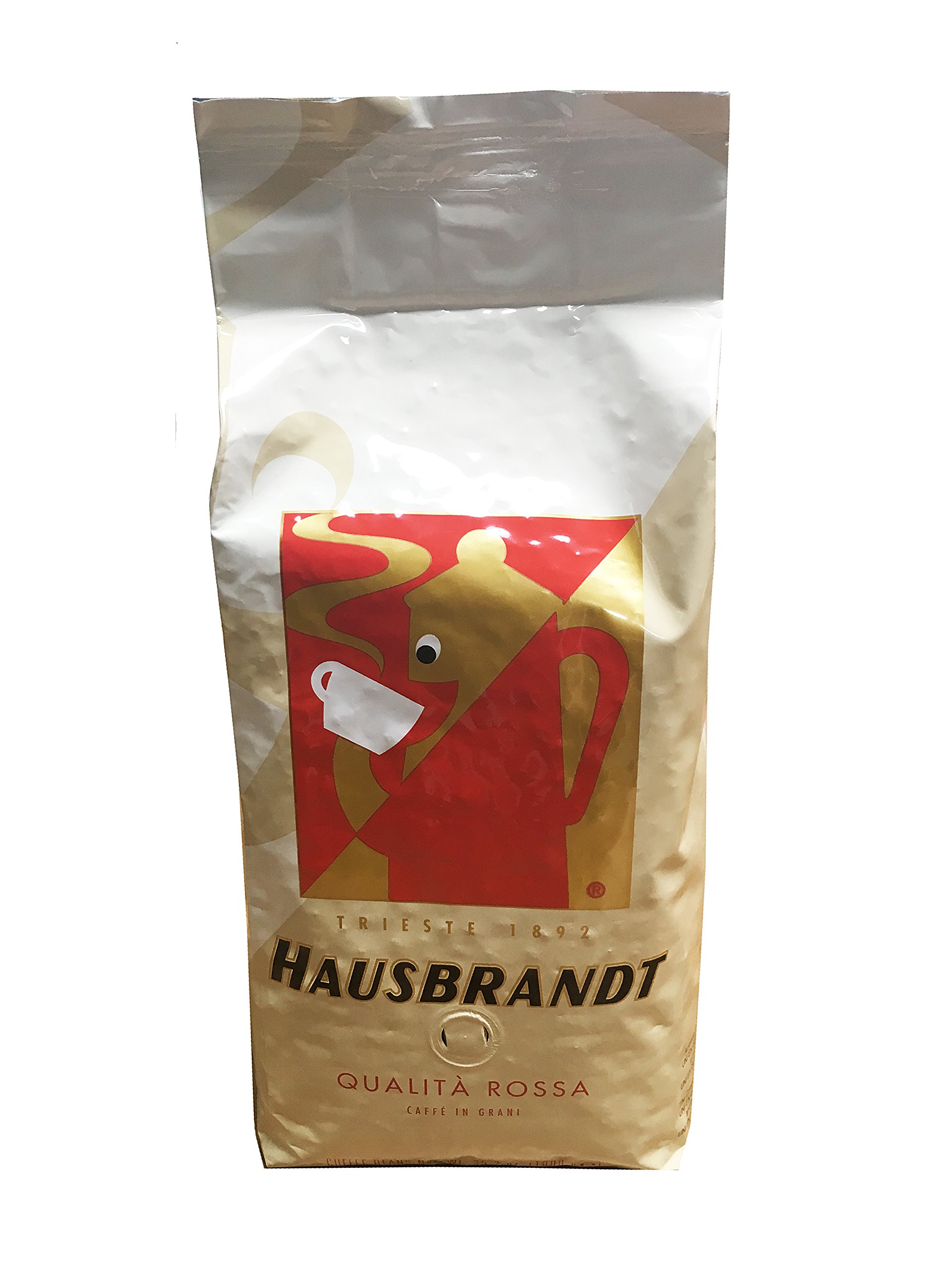 Amazon.com : Hausbrandt Espresso Kaffee - Qualita Rossa 1000g
